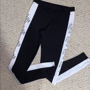 LF Black and White Leggings